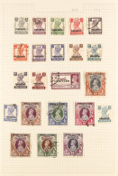 1947 - 2015 USED COLLECTION In Three Albums, Near- Complete For The Period, Includes 1947 Overprints Set With 15r (2 Exa - Pakistan