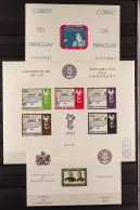 1960 - 1965 IMPERFORATES COLLECTION Of Complete Sets & Miniature Sheets In Never Hinged Mint Condition, Stc Michel â‚¬20 - Paraguay