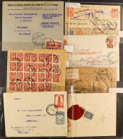 COVERS Group Of 35 Selected Items, Chiefly 1870's To 1930's, Many Attractive Frankings Incl Registered Mail, 1902 From R - Sonstige & Ohne Zuordnung