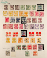 1895 - 1946 COLLECTION On 3 Well-filled Album Pages (100+ Stamps) - Samoa (Staat)