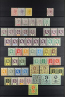 1884 - 1961 MINT COLLECTION On A Stock Page (+/- 95 Stamps) - Sierra Leona (...-1960)