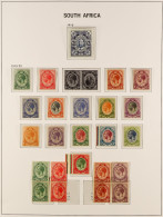 1910 - 1961 NEVER HINGED MINT COLLECTION In A Davo Hingeless Stamp Album With Just Two Empty Spaces Left To Fill (both I - Ohne Zuordnung