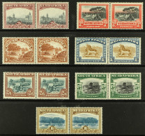 1927-30 Complete Set, SG 34/39, Mint Lightly Hinged, Slightly Toned Gum. Cat Â£650 (7 Pairs) - Ohne Zuordnung