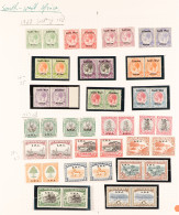 1923 - 1949 MINT COLLECTION On 4 Album Pages (includes Some Cheap Used) Includes The 1923-26 Set To 5s SG 16/25, 1927-30 - Africa Del Sud-Ovest (1923-1990)