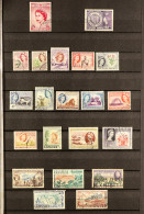 1953-64 COMPLETE USED COLLECTION From The 1953 Rhodes Set To The 1964 Pictorial Set (SG 71/105), Plus 1964 Â½d & 1d Coil - Südrhodesien (...-1964)