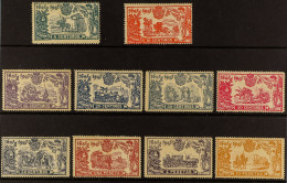 1905 Don Quixote Tercentenary Complete Set, Edifil 257/6 (SG 307/16), Fine Mint, Cat â‚¬1140 (10 Stamps) - Autres & Non Classés