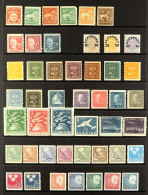 1920's - 1960's NEVER HINGED MINT On Stock Page (45+ Stamps) - Other & Unclassified