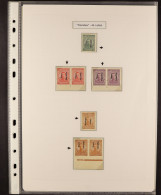 ALLIED OCCUPATION 1920 'Thrace Interalliee' Specialized Collection Of Overprint Varieties (46 Stamps). - Thrace