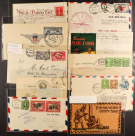 COVERS Group Of 19 Selected Items Spanning 1841 To 1944 ('Remember Pearl Harbor'), 1866 To England Bearing 24c, 1869 To  - Sonstige & Ohne Zuordnung