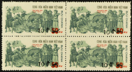 NORTH - NATIONAL FRONT FOR THE LIBERATION OF SOUTH VIETNAM VIETCONG 1976 10d On 50xu Agricultural Workers Local Postmast - Vietnam
