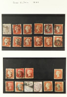 COLLECTOR'S BALANCE On Stock Cards, In Albums And Loose. Includes 1841 1d Red-browns (one Unused), Number In MC Cancels  - Sonstige & Ohne Zuordnung