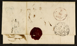 STAMP - SOUTHAMPTON SHIP LETTER 1826 (2nd November) A Letter From Bahia, Brazil, To Glasgow, 2nd November 1826, Via Sout - ...-1840 Voorlopers