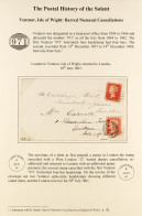 STAMP - ISLE OF WIGHT 1861 - 1895 Collection Of Covers Displaying BARRED NUMERAL Cancels, With Various Types For Ventnor - ...-1840 Vorläufer