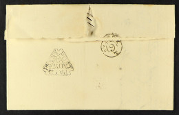 STAMP - 1765 (27 May) EL â€œTo Mr Collingwood At The Foundling Hospital Londonâ€ Bearing A Very Fine Triangular â€œDock - ...-1840 Voorlopers