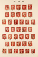 1858-79 1d Reds Complete Set Of Plate Numbers From 71 To 224 (no 77) Chiefly Fresh, Lightly Used (150 Stamps) - Sonstige & Ohne Zuordnung
