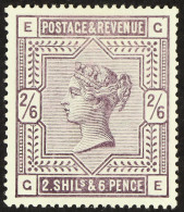 1883-84 2s6d Lilac, SG 178, Very Fine Lightly Hinged Mint. Fresh, Cat Â£600. - Other & Unclassified