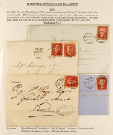 LIVERPOOL POSTAL HISTORY. A Well-collected And Beautifully Displayed Collection Written-up To Exhibition Standard In Two - Otros & Sin Clasificación