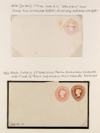 POSTAL STATIONERY Scarce Group Of 4 Unused Items Includes 1d Pink Opt'd 'Specimen' (tone Spots), 2Â½d Envelope With 1d P - Sonstige & Ohne Zuordnung