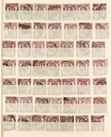 1902-12 A Stockbook Of Used 1Â½d (98), 2Â½d (195), 3d (290), 5d (98) And 6d (98), Average To Fine Quality With Many Shad - Ohne Zuordnung