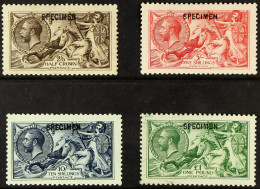 1913 Waterlow Printing Seahorse Set, Each With 'SPECIMEN' Overprint (type 26), SG 399s/403s, Mint Part OG. Fresh, Cat Â£ - Ohne Zuordnung