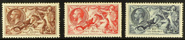 1934 Re-engraved Seahorses Set, SG 450/452, Never Hinged Mint, Some Light Gum Toning But Fresh Frontal Appearance, The 5 - Ohne Zuordnung