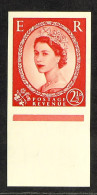 1952 2Â½d Carmine-red Wilding, Wmk Tudor Crown, IMPERF IMPRIMATUR With Upright Watermark, Never Hinged Mint With Sheet M - Sonstige & Ohne Zuordnung