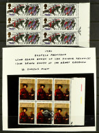 1969 - 2001 ERRORS & FLAWS Assortment Of Never Hinged Mint Stamps Often In Small Multiples Or Blocks Showing All Manner  - Sonstige & Ohne Zuordnung