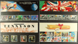 1970s - 1990s COMMEMORATIVE PRESENTATION PACKS In Albums And Loose. Also Includes A Few Commemorative Booklets And Minia - Andere & Zonder Classificatie