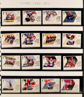 1971 - 2018 MINT SELECTION. Olympic And Paralympic Sets Of Single Stamps, Millennium Sets (with Some Used Sets),Â  Prese - Sonstige & Ohne Zuordnung