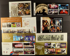 MINIATURE SHEETS 1979 - 2016. A Selection With Some Duplication. Pre-October Face Value Â£356. - Autres & Non Classés