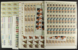 SELECTION BOX OF MINT STAMPS. Includes Sheets, Part Sheets, Year Packs, A Year Book And Some Oddments. Face Value Â£351 - Otros & Sin Clasificación