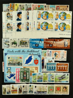 ISLE OF MAN SELECTION Of Presentation Packs, Mint Stamps, Mini Sheets And FDCc. 1971 - 1984.Â  Approximately 80 Covers.  - Other & Unclassified