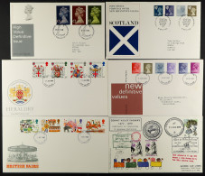 1970s - 1980s Collection In Albums. Mainly Royal Mail With Typed Addresses. (Approx 460 Covers) - FDC