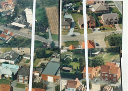 Borgloon  : 8 Luchtfoto's ( Jozefplein ,St-Truiderstwg , Oude Truiderbaan, ...) - Borgloon