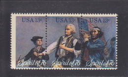 USA - ETATS UNIS - ** / MNH - 1976 - 200TH ANNIV. INDEPENDENCE-SPIRIT OF 76- DRUMMER, FIFER - Sc. 1629/31 - Mi. 1197/99 - Unused Stamps