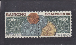 USA - ETATS UNIS - ** / MNH - 1975 - BANKING & COMMERCE - Sc. 1577/8 - Mi. 1187/8 - Unused Stamps