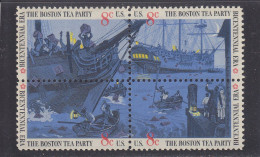 USA - ETATS UNIS - ** / MNH - 1973 - THE BOSTON TEA PARTY -  Sc. 1480/3 -  Mi. 1109/12 - Unused Stamps