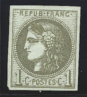 * EMISSION DE BORDEAUX - 1870 Uitgave Van Bordeaux