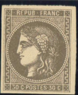 **/* EMISSION DE BORDEAUX - 1870 Bordeaux Printing