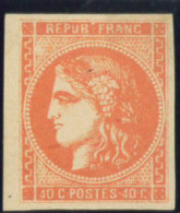 * EMISSION DE BORDEAUX - 1870 Bordeaux Printing