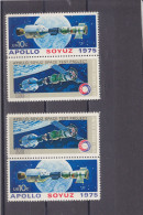 USA - ETATS UNIS - ** / MNH - 1975 - APOLLO & SOYUZ -  Sc. 1569/70 (2) -   Mi. 1179/80 (2) - Unused Stamps