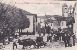 POSTCARD PORTUGAL - OLIVEIRA DE FRADES - PRAÇA LUIS BANDEIRA - Viseu