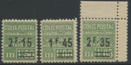 ** COLIS POSTAUX - Mint/Hinged