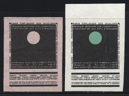 (*) TIMBRES DE GREVE - Altri & Non Classificati