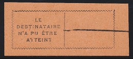 * TIMBRE DE RETOUR - Guerre (timbres De)