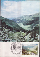 Andorre Espagnol - Andorra CM 1977 Y&T N°101 - Michel N°MK108 - 12p EUROPA - Brieven En Documenten