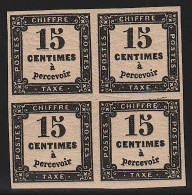 ** TIMBRES TAXE - 1859-1959 Postfris