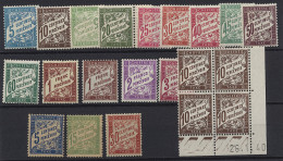 ** TIMBRES TAXE - 1859-1959 Postfris