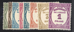 ** TIMBRES TAXE - 1859-1959.. Ungebraucht