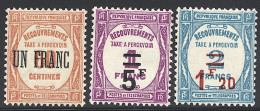 ** TIMBRES TAXE - 1859-1959 Mint/hinged